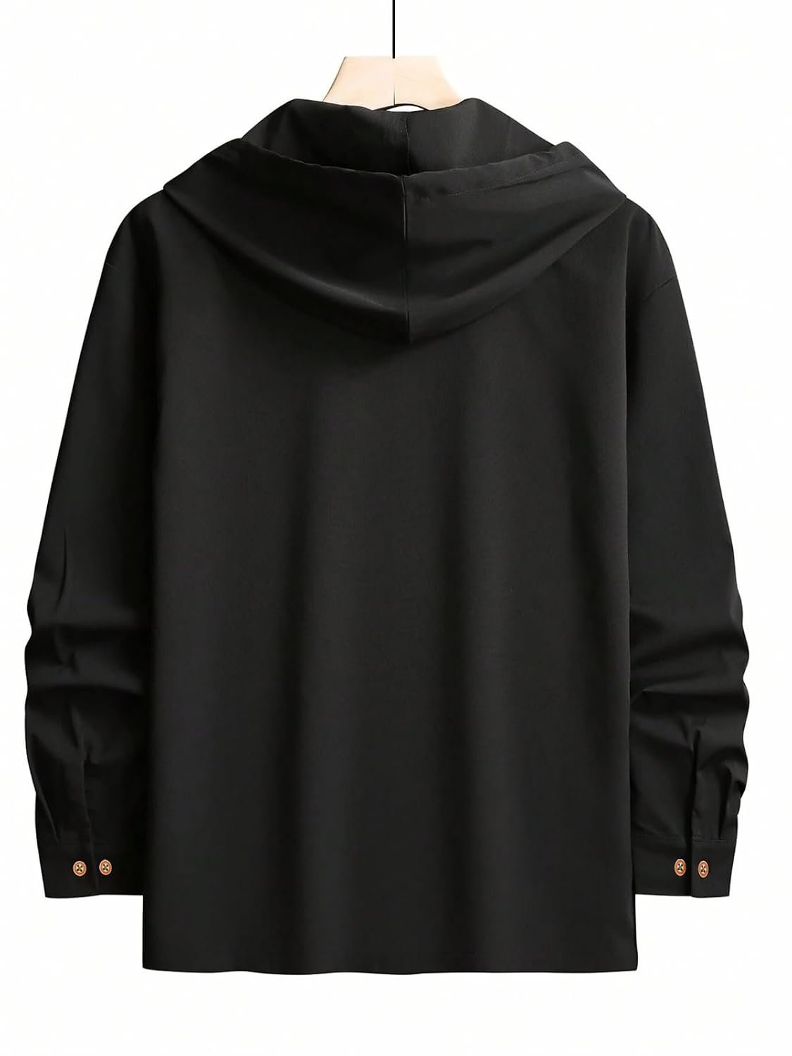 Noble Monk Men's Relax Fit Hooded Shirt || Casual Wear for Men || Full Sleeve Shirts || Stylish Shirt for Men - Image 2