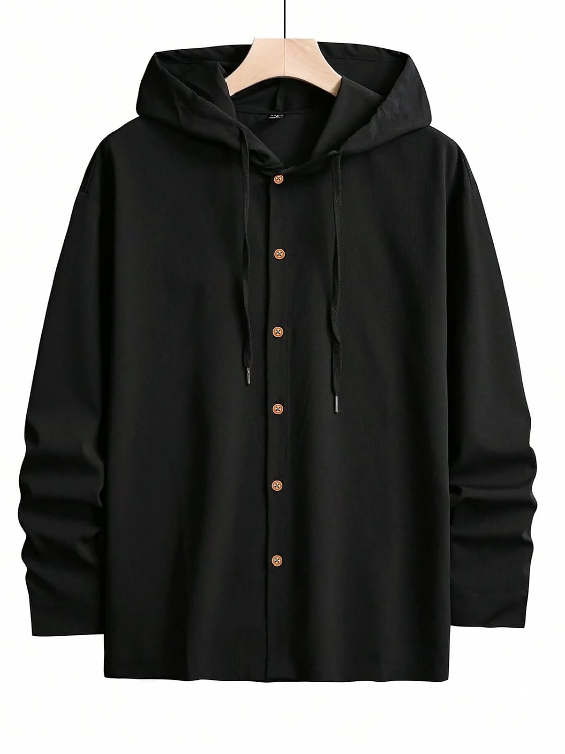 Noble Monk Men's Relax Fit Hooded Shirt || Casual Wear for Men || Full Sleeve Shirts || Stylish Shirt for Men - Image 3