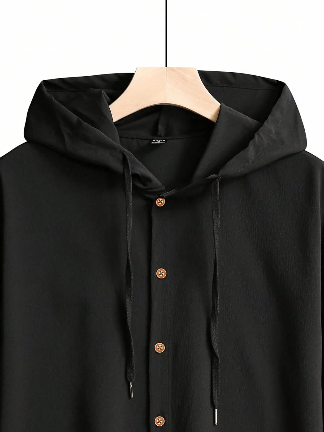 Noble Monk Men's Relax Fit Hooded Shirt || Casual Wear for Men || Full Sleeve Shirts || Stylish Shirt for Men - Image 4