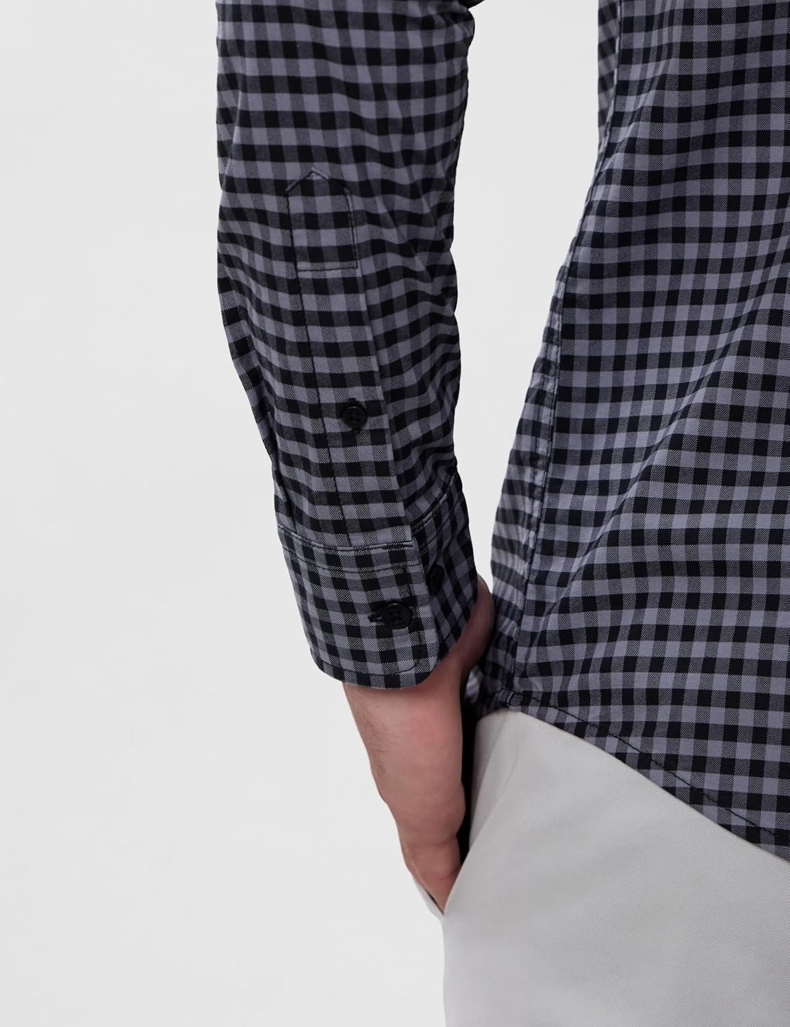 Symbol Premium Men's Checkered Casual Shirt - Regular Fit | Full Sleeve | Pure Cotton (Available in Plus Sizes) - Image 5
