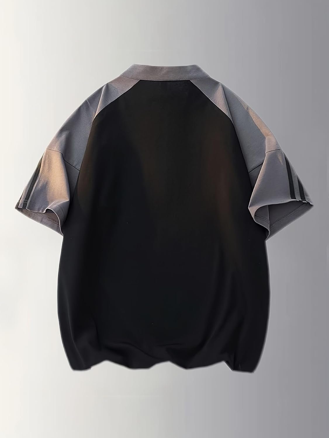 FN3 Men’s Half-Zip Color Block RegularFit T-Shirt|| Raglan Style || Casual Streetwear Tees - Image 2