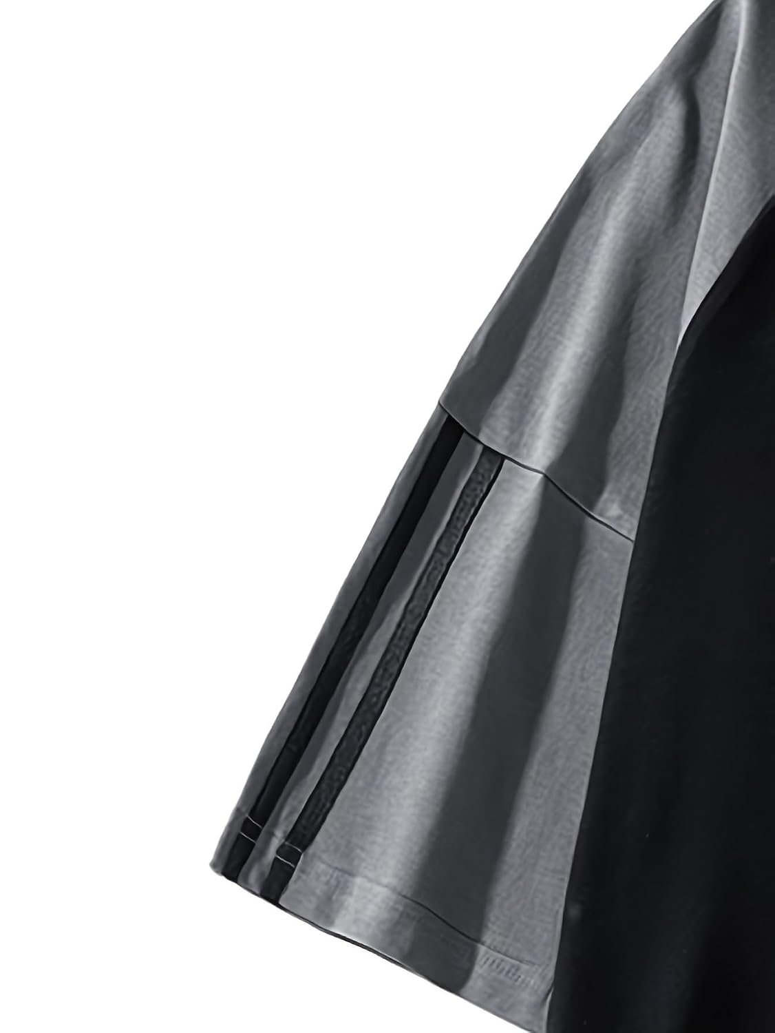 FN3 Men’s Half-Zip Color Block RegularFit T-Shirt|| Raglan Style || Casual Streetwear Tees - Image 4