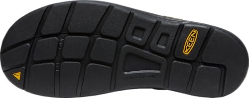KEEN Men's UNEEK Classic Two Cord Sandal, Dark Olive/Black, 9.5 - Image 9
