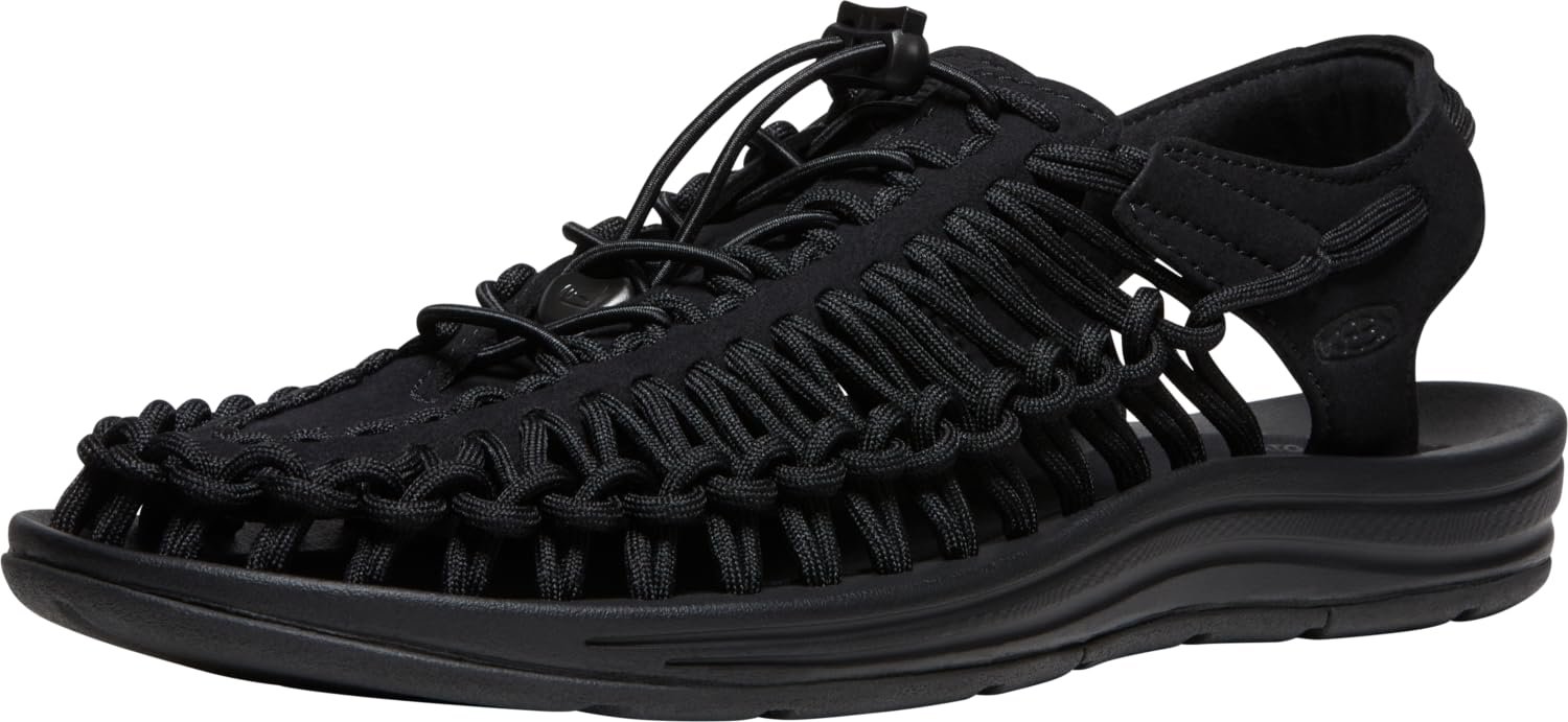 KEEN Men's UNEEK Sandal, Black/Black, 8 M US - Image 2