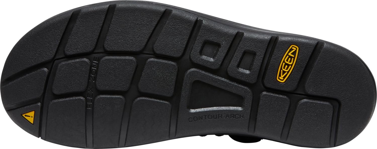 KEEN Men's UNEEK Sandal, Black/Black, 8 M US - Image 5