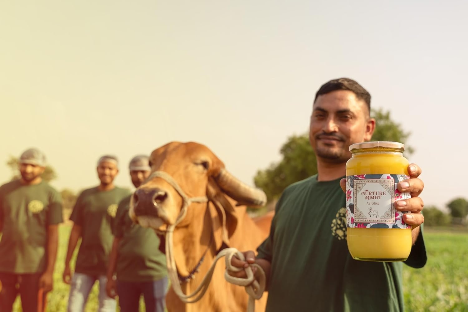 Nurture Right A2 Gir Cow Ghee 500ml | Ayurvedic Goghrta | Butyric Acid Rich | CLA for Metabolism | A2 Protein | NABL Tested | Glass Jar - Image 8
