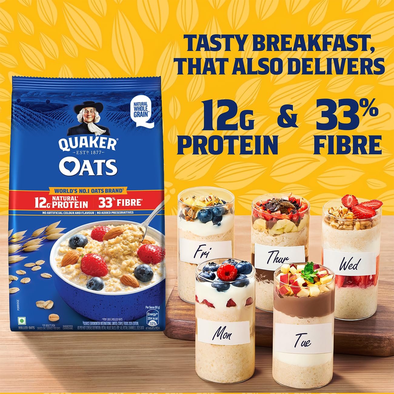 Quaker Oats - 1 kg - Image 5