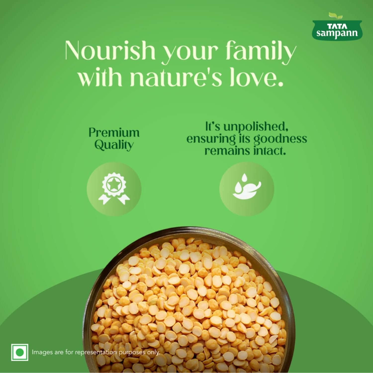 Tata Sampann Chana Dal, 500g - Image 4