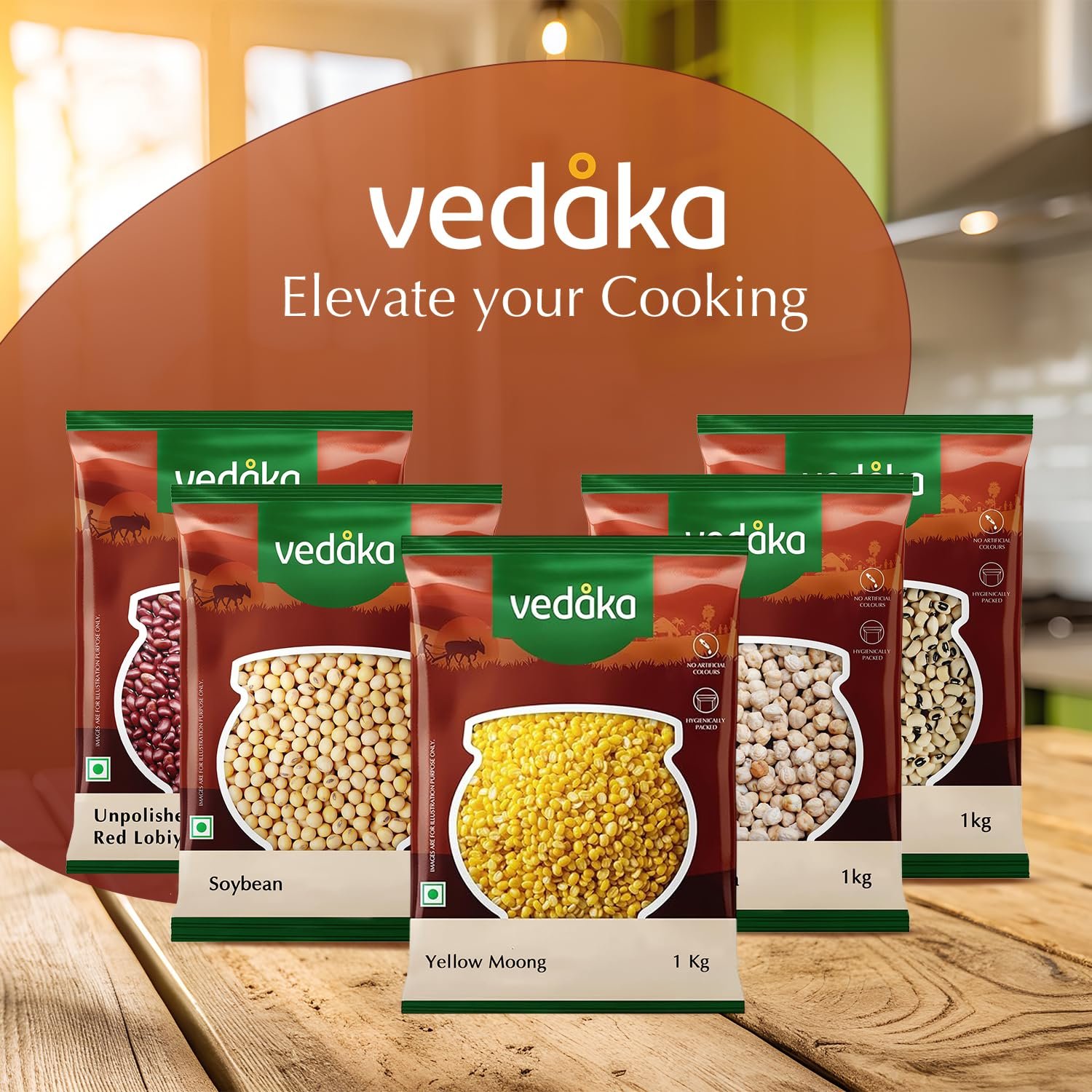 Amazon Brand - Vedaka Unpolished Yellow Moong Dal | 1 Kg | Naturally Rich In Protein & Fiber | No Artificial Flavours & No Preservatives. - Image 11