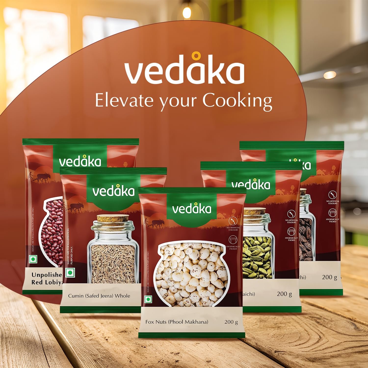Amazon Brand - Vedaka Fox Nuts (Phool Makhana) | 200 g | Light & Crunchy | No Artificial Flavours & No Preservatives - Image 9