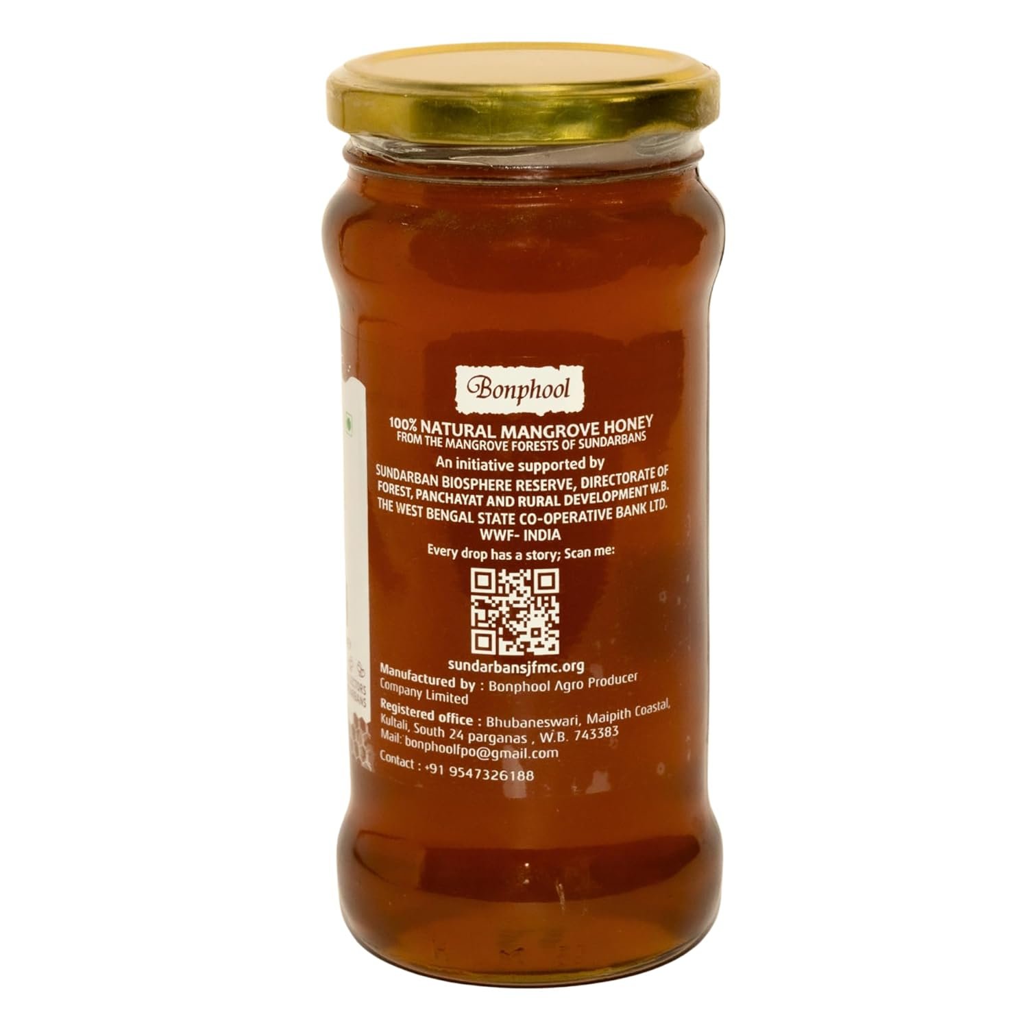 Bonphool Natural Mangrove Honey – 490g | NMR Tested Sundarban Forest Honey | 100% Pure, Raw & Unprocessed | No Sugar Adulteration | Wild Forest Honey | Natural Immunity Booster & Aids Digestion - Image 3