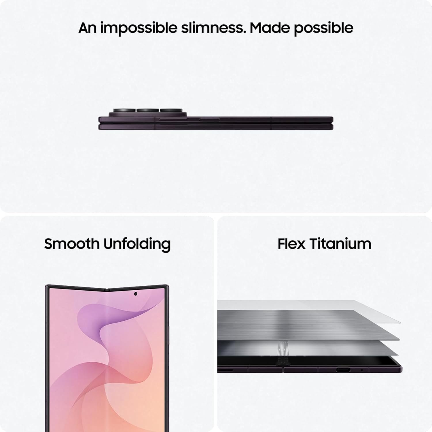 Samsung Galaxy Z Fold8 Ultra 5G Smartphone with Galaxy AI (Graphite, 12GB RAM, 256GB Storage), Customised Processor, 5000mAh Battery, 200MP Camera, Now Nudge, Photo Assist - Image 4