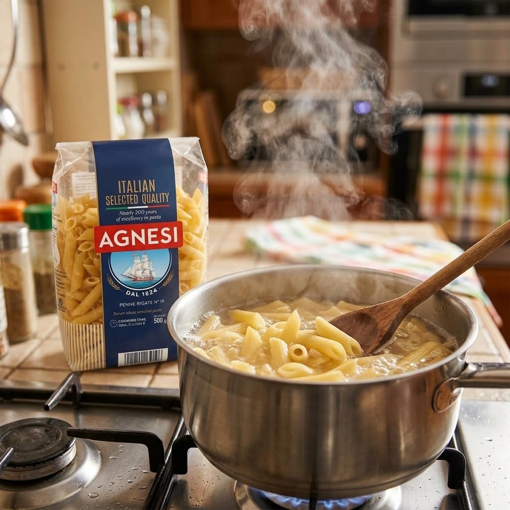 Agnesi Penne Pasta, 500g, Pack of 3, Product of Italy - Image 5