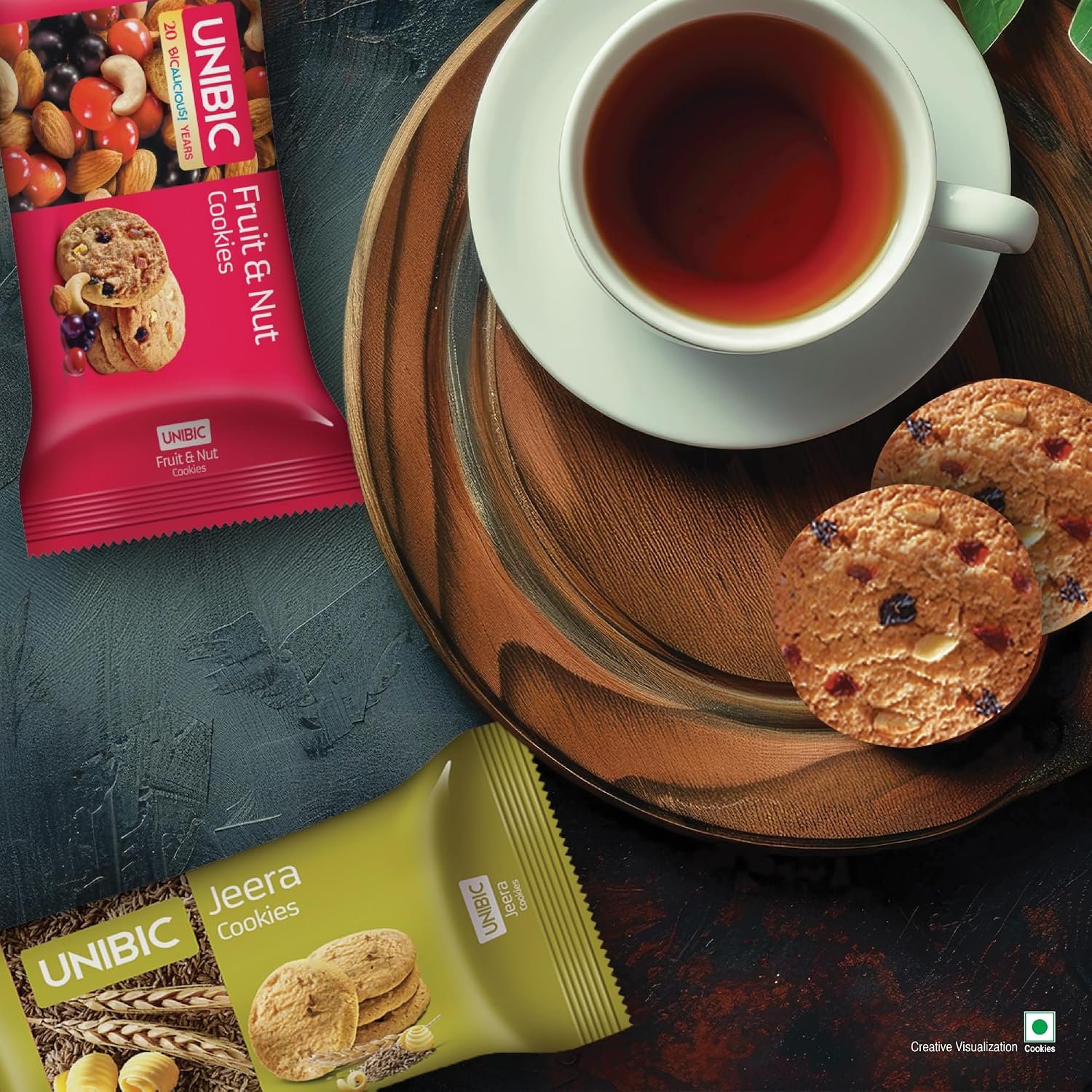 Unibic Cookies,Assorted Cookies,67.5 G/75G (Pack Of 12)|Biscuits Combo Pack|Choco Chip |Butter |Fruit & Nut ||Honey Oatmeal I Cashew I Jeera I 810G / 900G Weight May Vary - Image 6