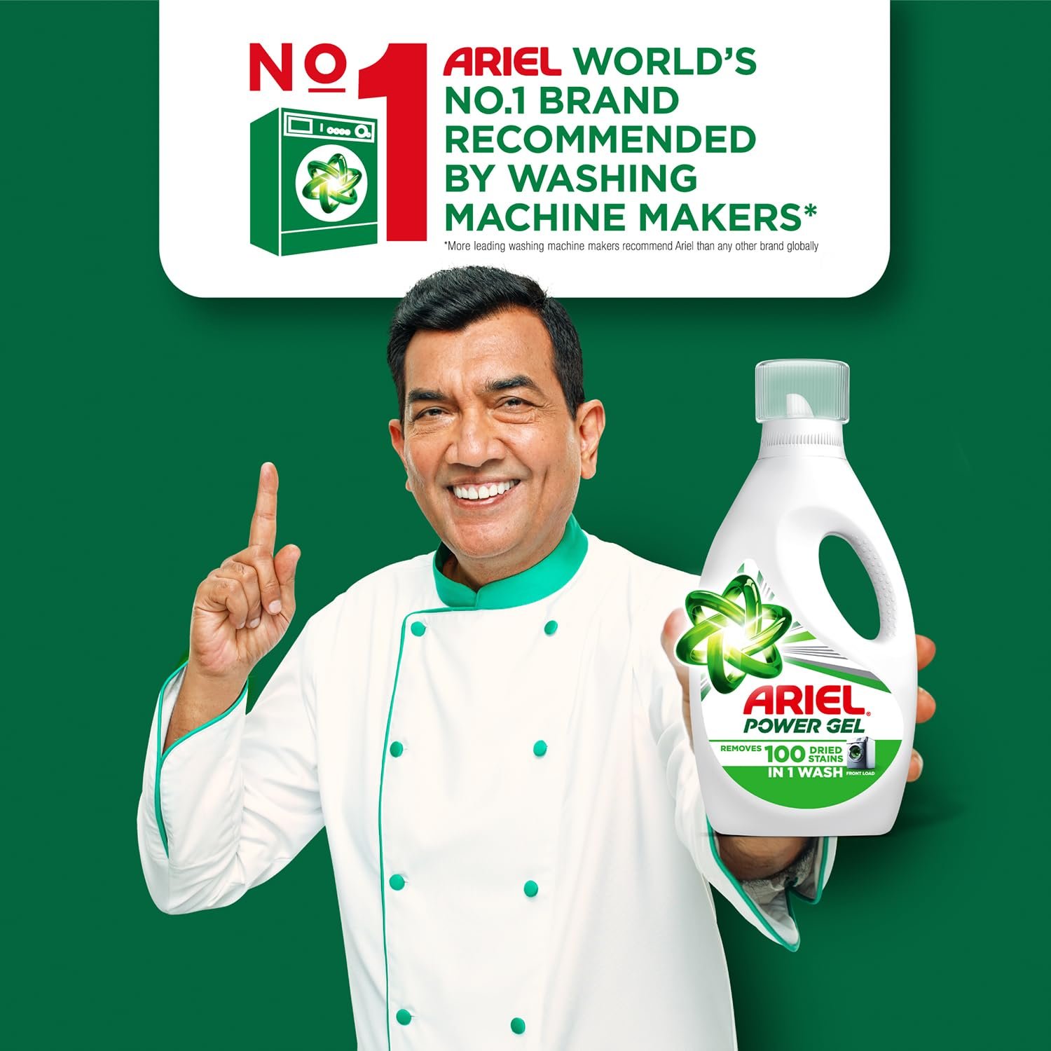 Ariel Power Gel Liquid Detergent for Front Load – 4kg | Removes 100 Dried Stains in 1 Wash | Faster Dissolving | Long-Lasting Fragrance | Color Protection | At the price of Powders - Image 6