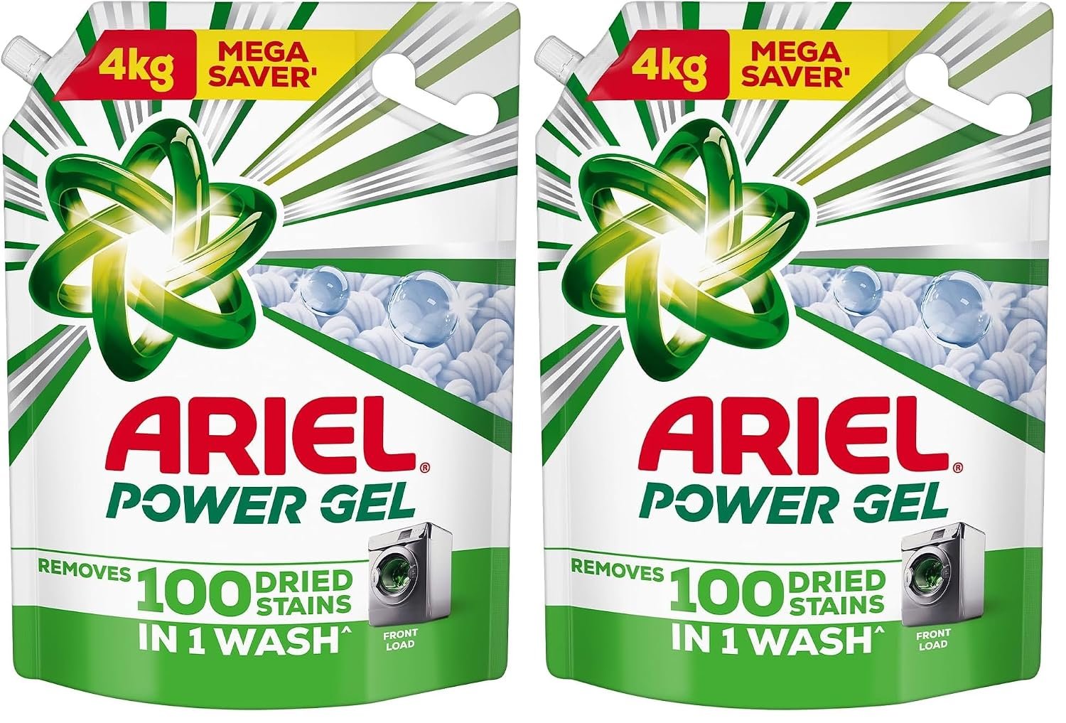 Ariel Power Gel Liquid Detergent for Front Load – 4kg | Removes 100 Dried Stains in 1 Wash | Faster Dissolving | Long-Lasting Fragrance | Color Protection | At the price of Powders - Image 9