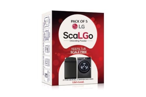 LG Descaler Powder Compatible with LG ScalGo Front Load and Top Load Washing Machine Pack of 5 (100 Gm/Pack) - Image 4