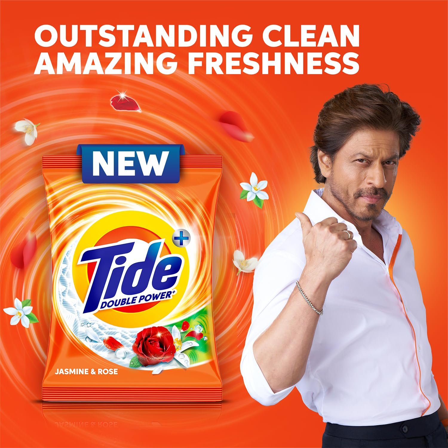 10kg Tide Plus Detergent Washing Powder - Mega Saver Pack | Jasmine & Rose Fragrance | Removes deep-seated Oil, Gravy, Tea Stains | World's No. 1 Detergent Brand - Image 5