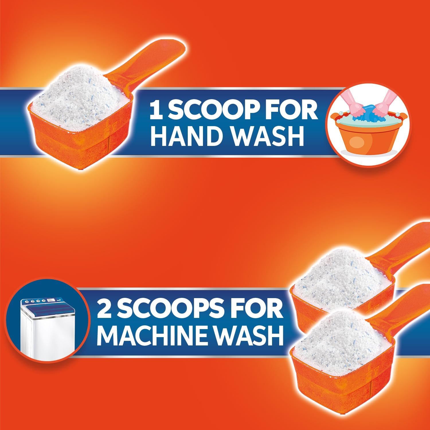 10kg Tide Plus Detergent Washing Powder - Mega Saver Pack | Jasmine & Rose Fragrance | Removes deep-seated Oil, Gravy, Tea Stains | World's No. 1 Detergent Brand - Image 6