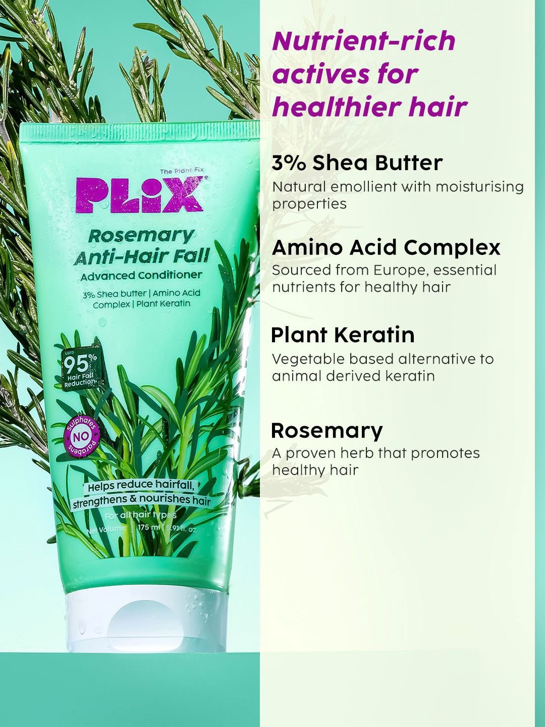PLIX THE PLANT FIX PLIX THE PLANT FIX Rosemary Anti Hairfall Kit - Image 2