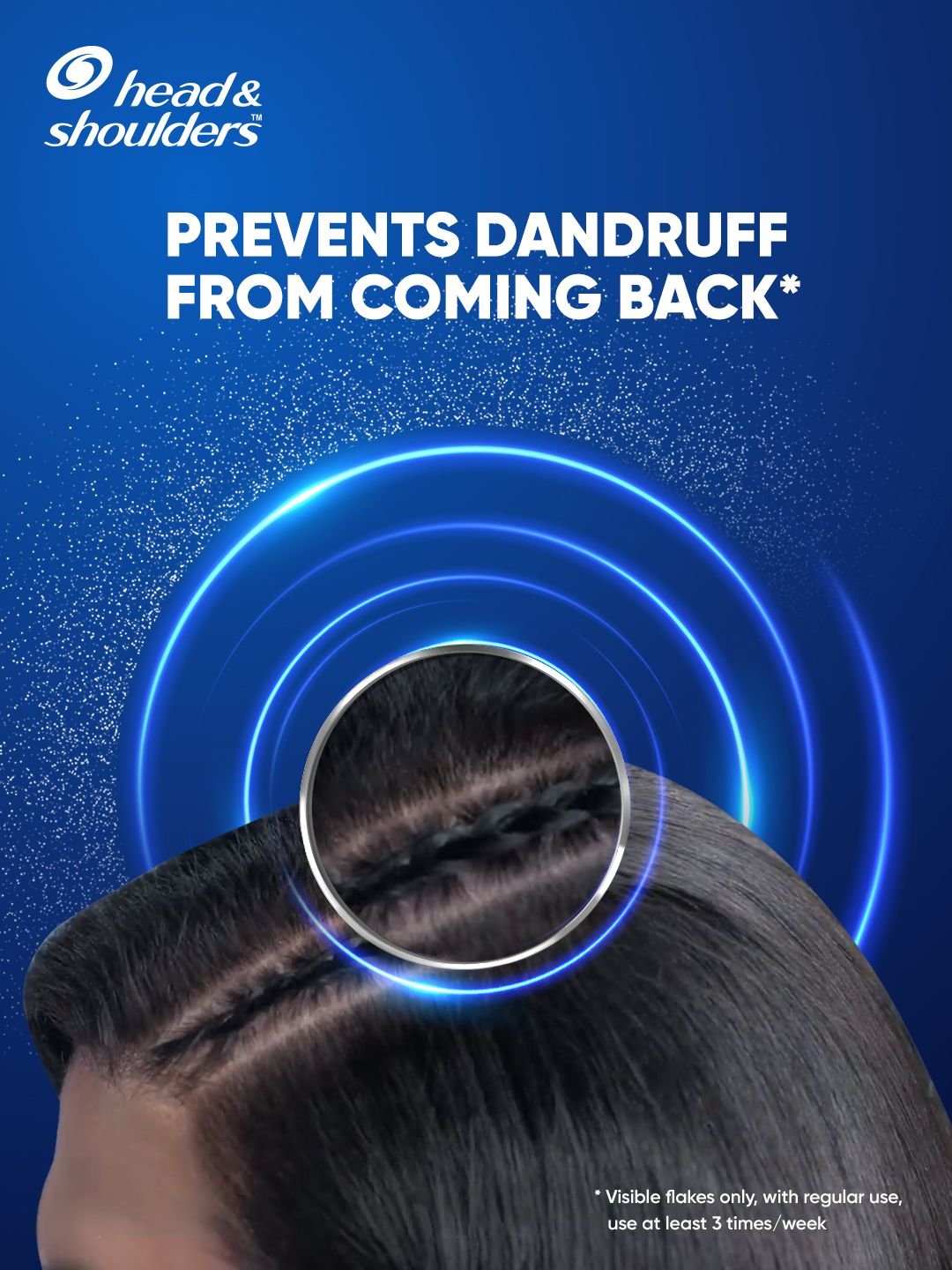 Head & Shoulders Head & Shoulders Cool Menthol, Anti Dandruff Shampoo - 1.2l - Image 2