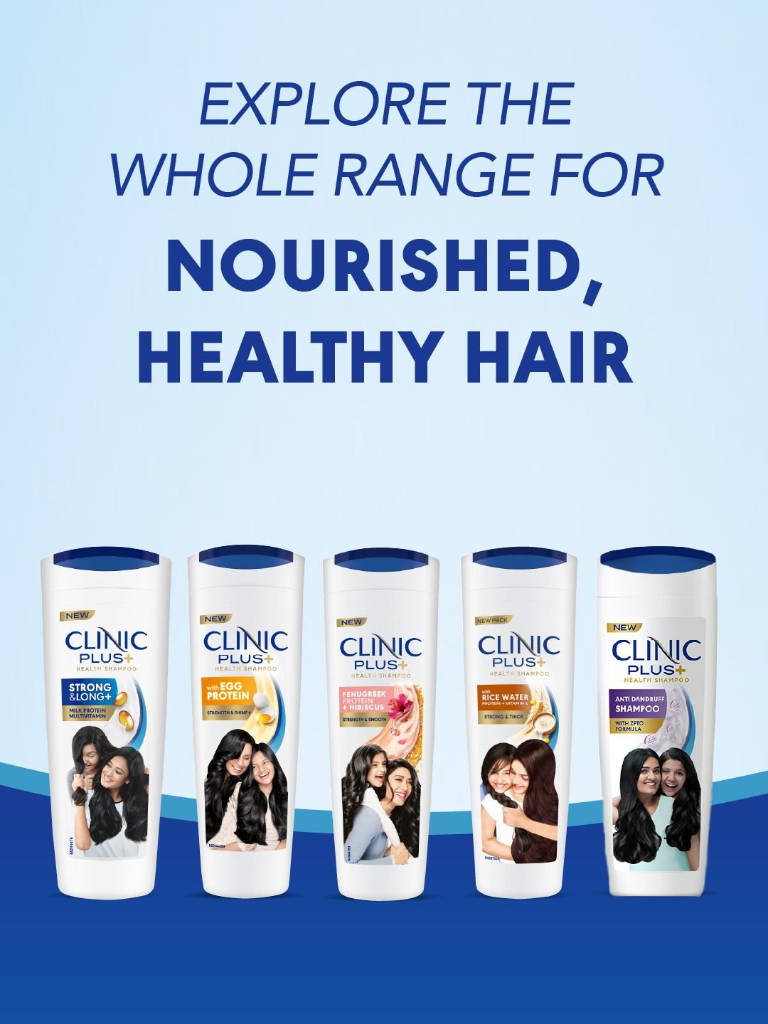 Clinic Plus Clinic Plus Strong & Long Hairfall Control Shampoo with Milk Protein for Daily Use - 1.2L - Image 11