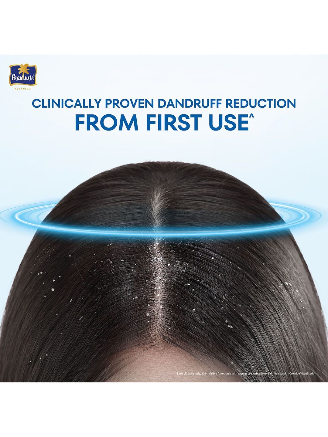 Parachute Parachute Advansed Dandruff Protection Protein Shampoo with Coconut Milk - 340 ml - Image 2